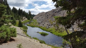 Day 2 - Fall Creek (out of Green Lakes)