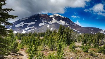 Day 2 - North Sister (I think)