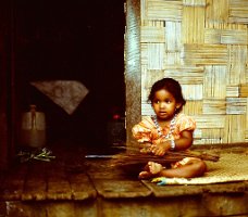 12.78 Cropped Training grandaughter of Indian family