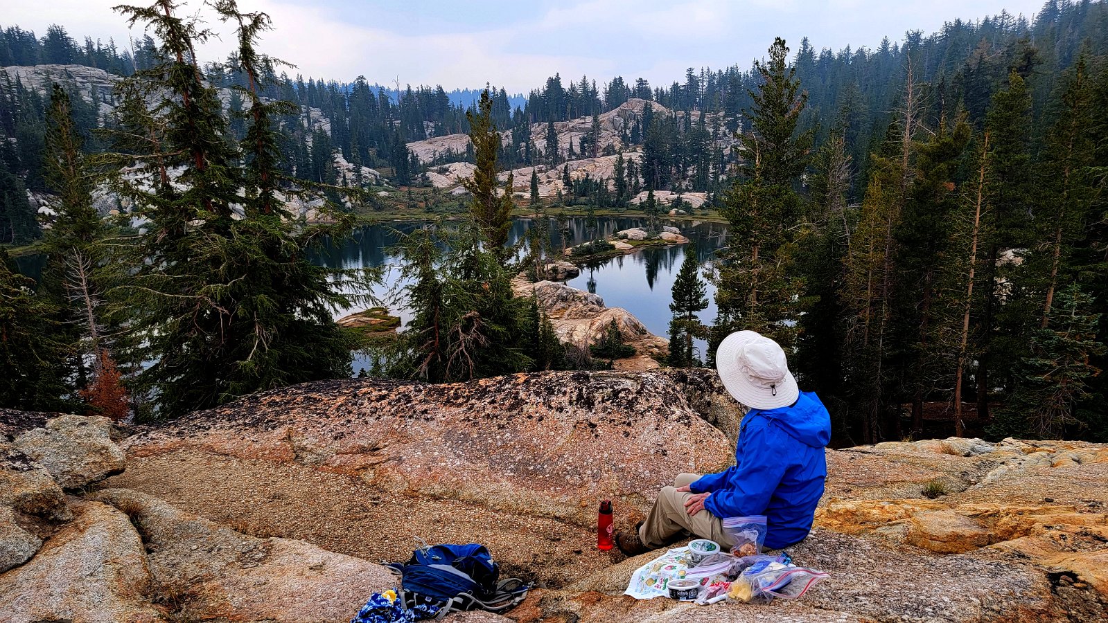 Lunch Spot at Powell Lake