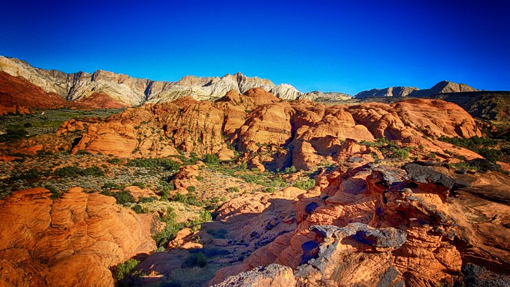 One of the many views in Snow Canyon